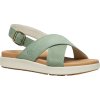 Keen ELLE LUXE CROSS STRAP WOMEN granite green/granite green  dámské sandály