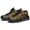 keen hyperport fisherman leather men dark olive black3