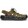 keen hyperport fisherman leather men dark olive black
