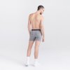 Saxx ULTRA SUPER SOFT BOXER BRIEF FLY spacedye heather-grey  pánské boxerky