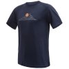 SENSOR MERINO BLEND MOON pánské triko kr.rukáv deep blue