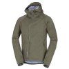 Northfinder NORTHKITPRO1 dark green pánská nepromokavá multisportovní bunda sbalitelná BU-32691OR-300