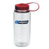 Nalgene Wide Mouth 500 mL Sustain Clear wRed Cap, Sustain 682021 0335