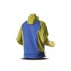Roche lime green jeans blue back