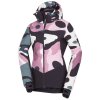 bu 6355snw women s ski allover print insulated jacket kayleigh