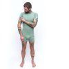 sensor merino air panske triko kr rukav basil green5