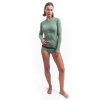 sensor merino df damske triko dl rukav basil green5
