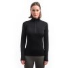 sensor merino extreme up damska mikina dl rukav zip cerna2