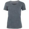 Lasting dámské merino triko CINDY šedé (Velikost L)