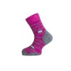 Lasting dětské merino ponožky TJL růžová (Velikost S)