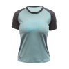 FT WOMEN'S HORIZON SHORT SLEEVE TEE MINTBLACK