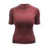 FT WOMEN'S LITE MERINO JERSEY MERLOT RED