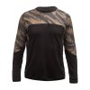 FT MEN'S ESCAPE MERINO LONG SLEEVE TEE BLACKBRUSH