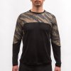 FT MEN'S ESCAPE MERINO LONG SLEEVE TEE BLACKBRUSH 1