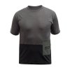 FT MEN'S LITE MERINO POCKET JERSEY OLIVE GREENBLACK