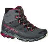 la sportiva ultra raptor ii mid leather wide gtx women charcoal cerise