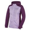 Husky Dámská mikina na zip Any L purple (Velikost L)