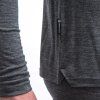 SENSOR MERINO LITE pánské triko dl.rukáv anthracite gray M (Velikost M)