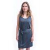 SENSOR MERINO LITE šaty bez rukávu mottled blue S (Velikost S)