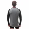 SENSOR MERINO ACTIVE PT ADVENTURE pánské triko dl.r. šedáčerná 04