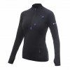 SENSOR TECNOSTRETCH dámská mikina kr.zip černá