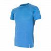 SENSOR MERINO ACTIVE pánské triko kr.rukáv modrá