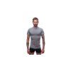 SENSOR MERINO ACTIVE pánské triko kr.rukáv sv.šedá 03