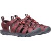 Keen CLEARWATER CNX LEATHER WOMEN wine/red dahlia  dámské sandály