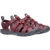 Keen CLEARWATER CNX LEATHER WOMEN wine/red dahlia  dámské sandály