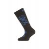 Lasting dětské merino lyžařské ponožky SJC černé