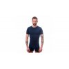 sensor merino active panske triko kr rukav deep blue 02