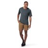 Smartwool M ACTIVE ULTRALITE SHORT SLEEVE TEE charcoal heather  pánské tričko