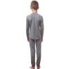 SENSOR MERINO ACTIVE SET dětský triko dl.rukáv + spodky šedá4
