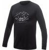 SENSOR MERINO ACTIVE PT VAN LIFE pánské triko dl.rukáv černá