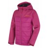 Husky Dětská softshell plněná bunda Swany K dark magenta