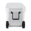968004 2 coleman 100qt wheeled marine cooler 5 days ice