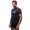 SENSOR COOLMAX TECH MOUNTAINS LIMITED pánské triko kr.rukáv černá2