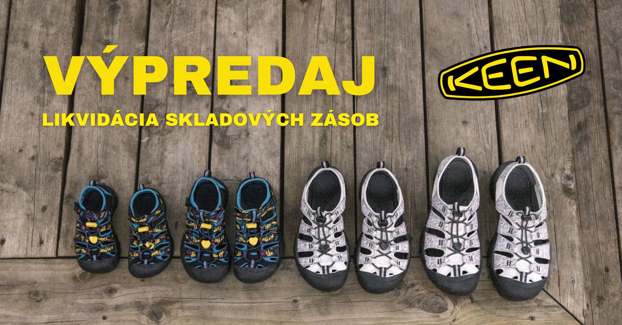 Keen výpredaj