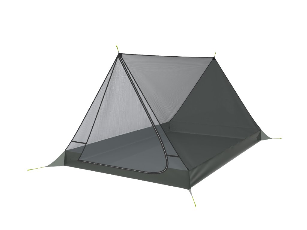 Hannah MESH TENT 2 grey Veľkosť: UNI