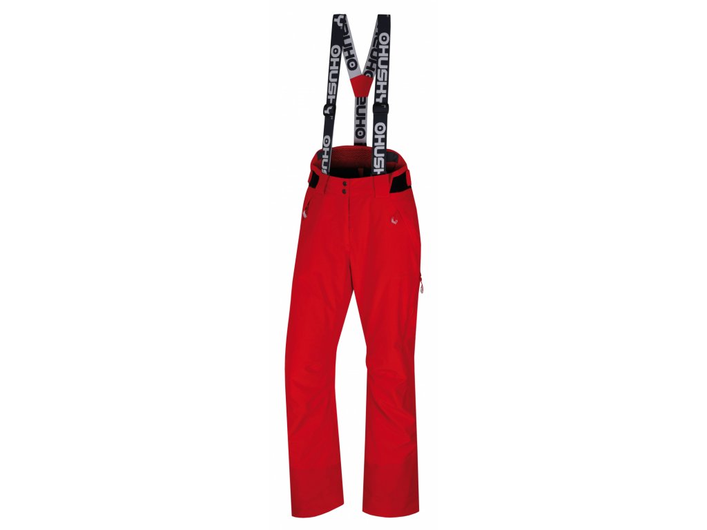 Husky Dámske lyžiarske nohavice Mital L červená (Veľkosť L)