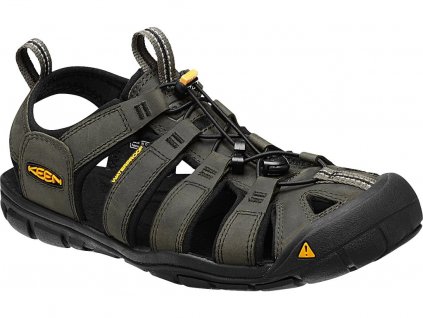Keen CLEARWATER CNX LEATHER MEN magnet / black (Veľkosť 47,5)