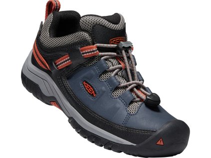 Keen Targhee low wp JR - blue nights / rooibos tea (Veľkosť 32/33)