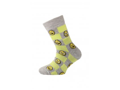 Lasting dětské merino ponožky TJE žluté