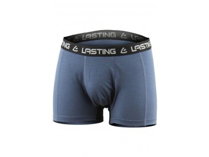 Lasting NOMO 5659 modré vlněné merino boxerky