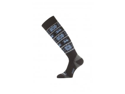 Lasting SSW 905 černá merino ponožky lyžařské