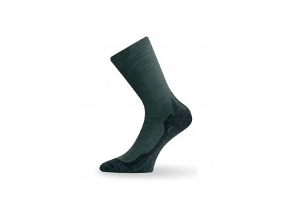 Lasting WHI 620 zelené vlněné ponožky