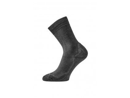 Lasting WHI 909 černé vlněné ponožky