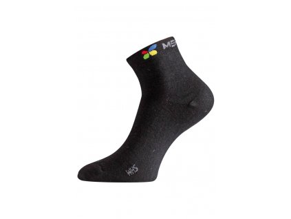 Lasting WHS 988 černé ponožky z merino vlny