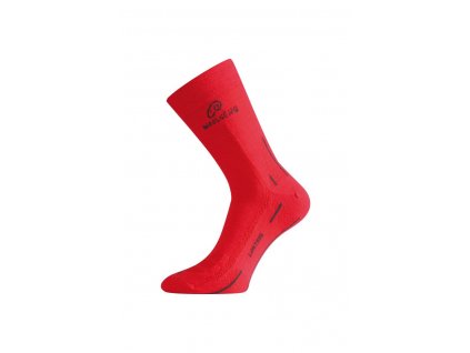 Lasting WLS 388 červená vlněná ponožka