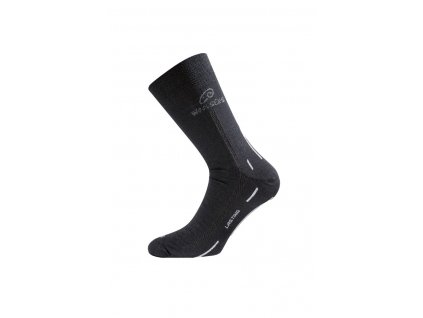 Lasting WLS 901 černá vlněná ponožka